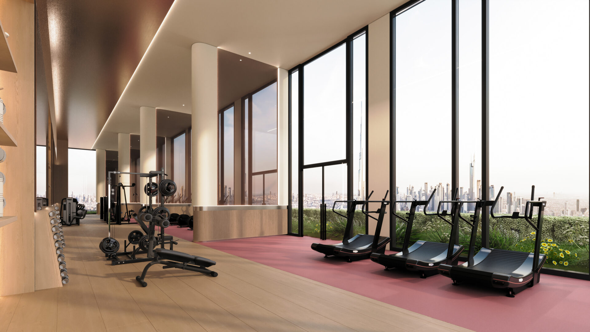 Binghatti-Ethernia-Gym-7