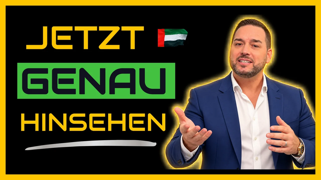 Video-Thumbnail: Jetzt genau hinsehen – Dubai Immobilienmarkt September 2026